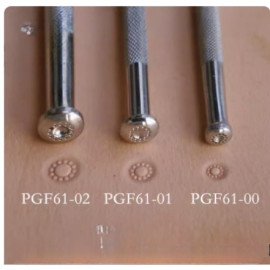 Штампы для тиснения по коже PGF 61-00 нержавеющая сталь