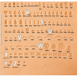 Штамп для тиснения по коже X500 Япония