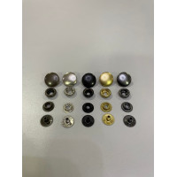 Кнопка Омега | YKK | Черный Матовый | 10 | мм