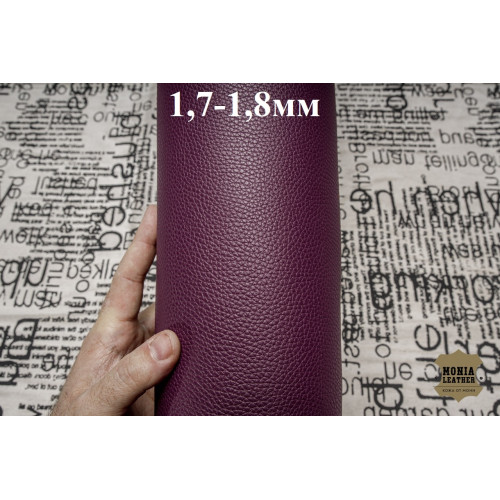 №136  Otto­cento Daino Red Poppy 1,7-1,8мм Лот из 2 ли 20*30 см 2 сорт