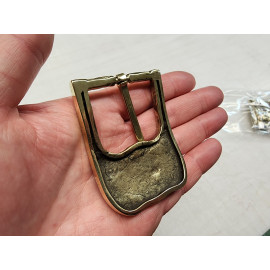 ОТ-67 Пряжка латунная Зомби 40мм