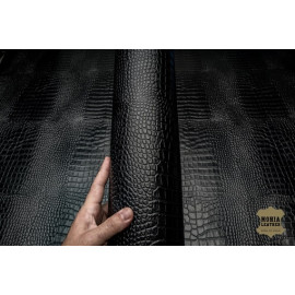 №423/2 Растишка Conceria Otto­cento Croc Nero 1,3-1,4мм - 160дм