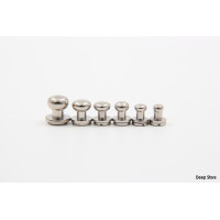 Кобурные кнопки | Никель | 5 | 6 | 7 | 8 | 9 | 10 | мм Кобурные кнопки | Никель | 5 | 6 | 7 | 8 | 9 | 10 | мм