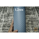 №468 Хром с тиснением Ceramica blu 1,2мм 20*30 см