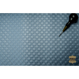 №468 Хром с тиснением Ceramica blu 1,2мм 20*30 см