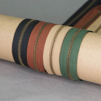 Молния YKK #3 антик, Япония. Молния YKK #3 антик, Япония.