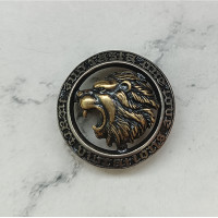 Кончо "Король Лев", 28мм, латунь-мельхиор