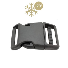 Пряжка фастекс PL-505 30мм (чёрный)