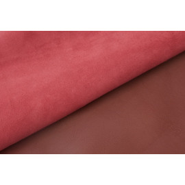 Коза. Цвет: Rouge H 55. 1,2 мм. (China leather)