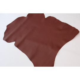 Коза. Цвет: Rouge H 55. 1,2 мм. (China leather)