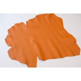 Коза. Цвет: Orange Hermes 93. 1,2 мм. (China leather)