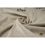 №222 Замша Bonaudo Cachemire Beige 0,7мм