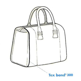 Киперная лента Tex-Band 300 20мм (белый)