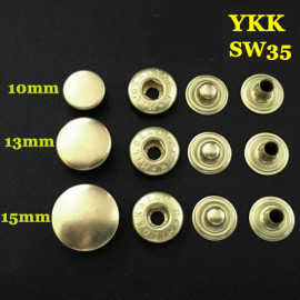 Кнопки пробивные 15 мм YKK латунь