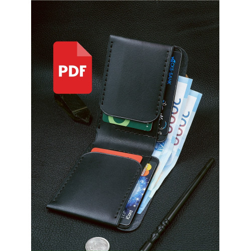 PDF выкройка. Бифолд на 4 карты
