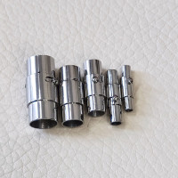 Застежка 3-8 мм для браслета поворотная Сталь Застежка 3-8 мм для браслета поворотная Сталь