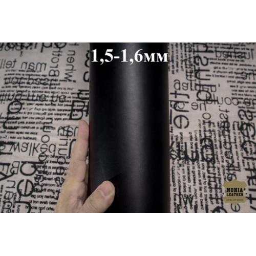 №578 Растишка Ecopell Oliossa Nero 1,5-1,6мм Лот из 2+ листов 20*30 см, уценка