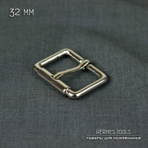 Пряжка 32 мм. Никель