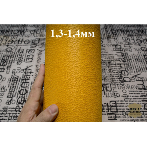 №662 Marbella Dollar Calf Giallo 1,3-1,4мм