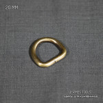 Полукольцо 20 мм. Антик