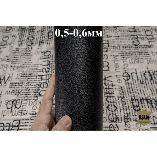 №850 Коза Falco Pellami Madras Nero 0,5-0,6мм Уценка