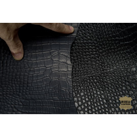 №862 Коза Massimo Croco Perlato Nero 0,8-0,9мм