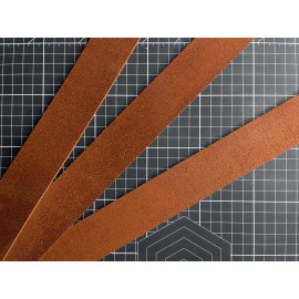 РЗ Торино Рыже-черный (Ременная заготовка)