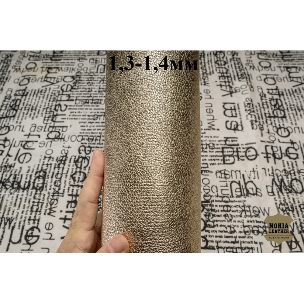№951 Коза Falco Pellami Madras Oro pallido 1,3-1,4мм