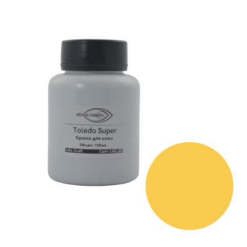 Краска Toledo Super 33008 (жёлтый, 100мл)