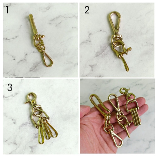 Брелки-подвесы для ключей из латуни