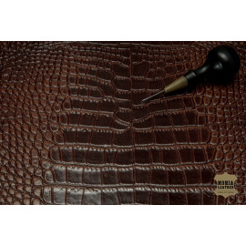 №283/3 Растишка Puccini Attilio tamponato croco Cognac 1,3мм - 123 дм