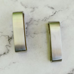 Тренчик (шлевка), 39мм, мельхиор