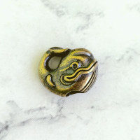 Бусина для темляка "Кит", латунь