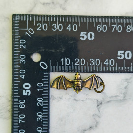 Брелок-подвеска "Летучая мышь", латунь