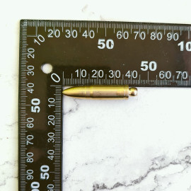 Брелок-подвеска "Пуля", латунь