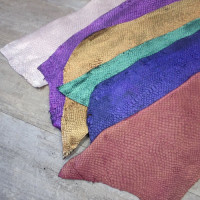 Кожа рыбы Лосось Перламутр ⠀ Кожа рыбы Лосось Перламутр ⠀