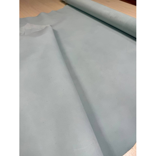 Нубук, цвет серо-голубой