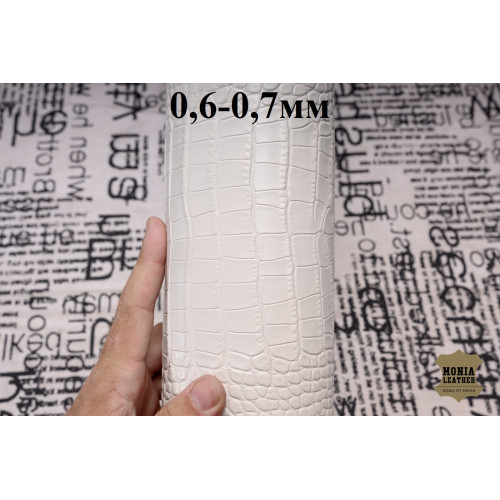 №1035 Коза Massimo Croco Derbys White 0,6-0,7мм