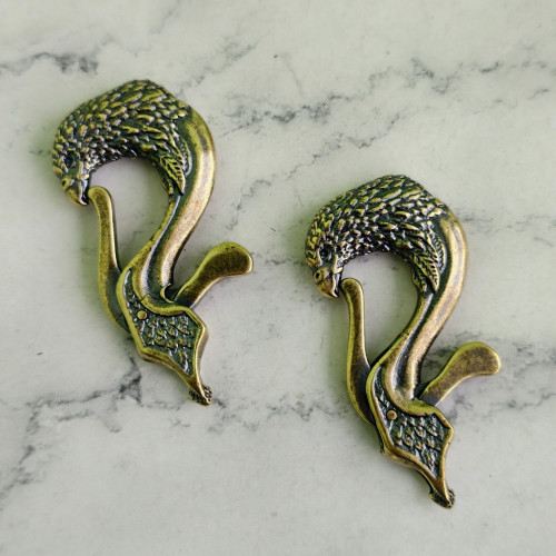 Карабин декоративный "Орёл", 61,5мм, латунь Карабин декоративный "Орёл", 61,5мм, латунь