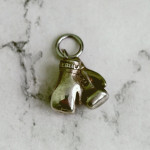 Подвеска-брелок "Боксерские перчатки", мельхиор