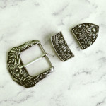 Набор 3 в 1: пряжка + тренчик + наконечник, 40мм, тип 25