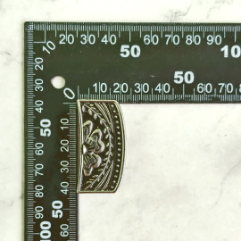 Набор 3 в 1: пряжка + тренчик + наконечник, 40мм, тип 25