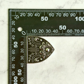 Набор 3 в 1: пряжка + тренчик + наконечник, 40мм, тип 25