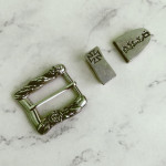 Набор 3 в 1: пряжка + тренчик + наконечник, 20мм, тип 23