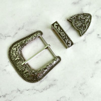 Набор 3 в 1: пряжка + тренчик + наконечник, 38мм, тип 22 Набор 3 в 1: пряжка + тренчик + наконечник, 38мм, тип 22