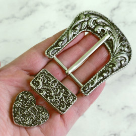 Набор 3 в 1: пряжка + тренчик + наконечник, 38мм, тип 20