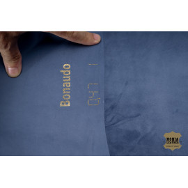 №1086 Замша Bonaudo Cachemire Heather Blue 0,6мм