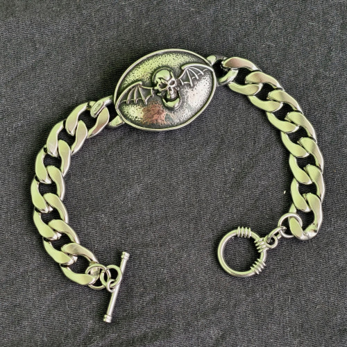 Браслет из нержавейки "Avenged Sevenfold", 21,5-22мм