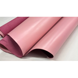 Юфть с финишем "Розовый" 2-2,5 мм