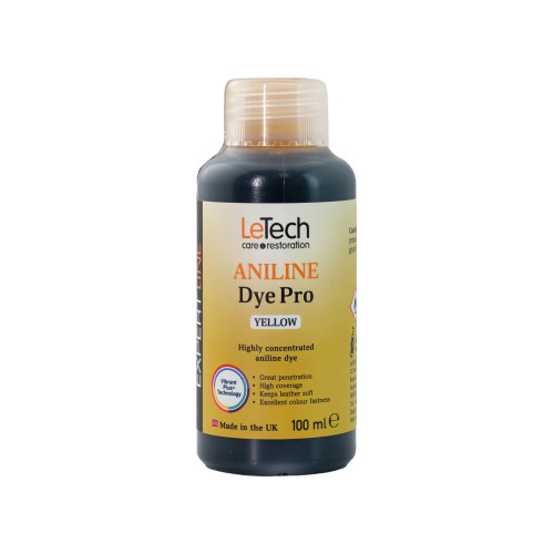 Краска LeTech Aniline Dye (жёлтый, 100мл)